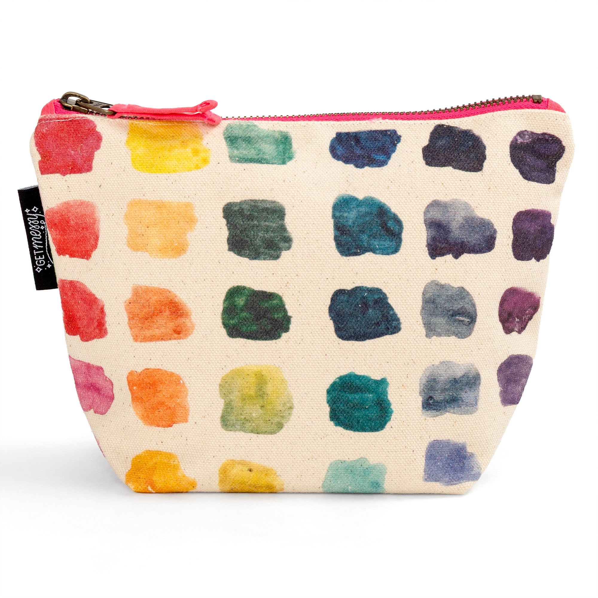 Paint Swatch Canvas Pouch